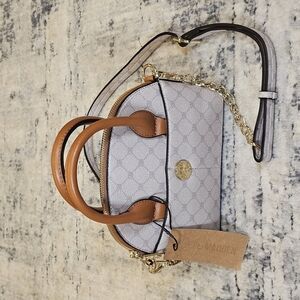 Steve Madden Grey Patterned Women's Bag